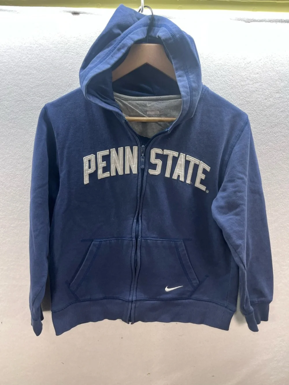 Penn State Nike Full Zip Hoodie Sweatshirt Kids L 16/18 Collegiate‎ 3113